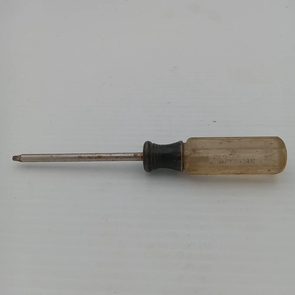 CRAFTSMAN Torx Screwdriver T15 Clear Made in USA 41474 Good Condition